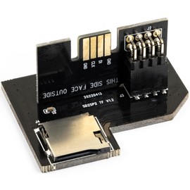 whiteeeen Micro SD Card Adapter TF Card Reader for Gamecube Serial Port 2, SD2SP2 PRO Adapter