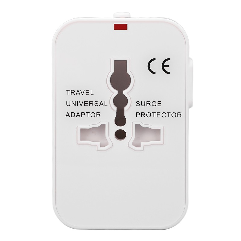 Multifunctional Power Converter with USB Ports Universal Adapter Socket 100‑240VAC