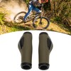 Artificial Leather Bicycle Grips Liquid Silicone Palm Pad Shock Absorption