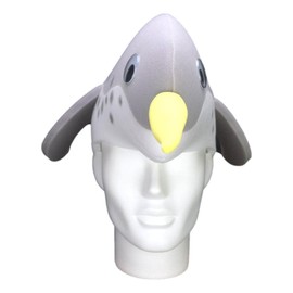 FOAM PARTY HATS: Narwhal Hat - Sea Party Hat - Nautical Decor Hat - Beach Party Hat - Ocean Whale Hat - Handmade Seal Hat - Party Favors