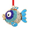 SICOHOME Tropical Fish Christmas Tree Ornament - Coastal Sea Ocean