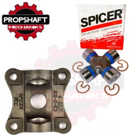 Dana Spicer Spicer 3-2-1859 Driveshaft Flange Yoke & 5-178X U-Joint 1350 Series for Ford