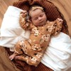 Snuggle Hunny Baby Onesie, Organic Cotton Baby Growsuit, Newborn Onesies