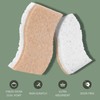 Isshah Natural Kitchen Scrub Sponges for Dishes - S-Shaped -