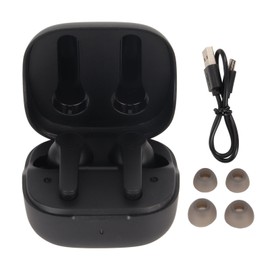 Translator Earbuds 144 Languages Noise Reduction Bluetooth 5.1 Wireless Translator for Travel Black
