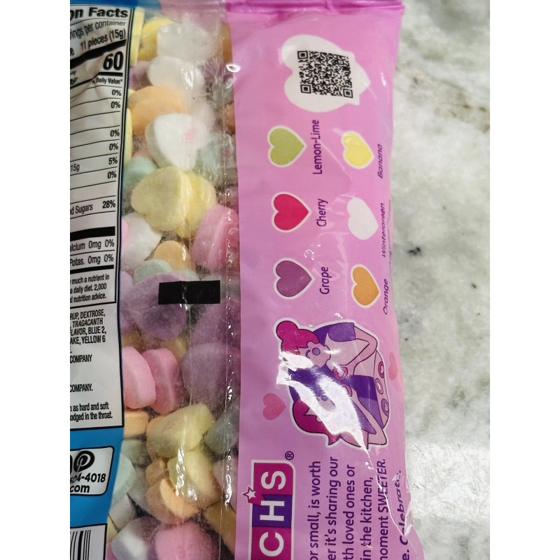 Brach's Wisecracks Conversation Hearts Large Bag, 8.5 oz See Below