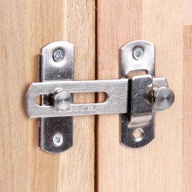 JPAR Sliding Door Lock - Straight Bolt Latch Large 2ea