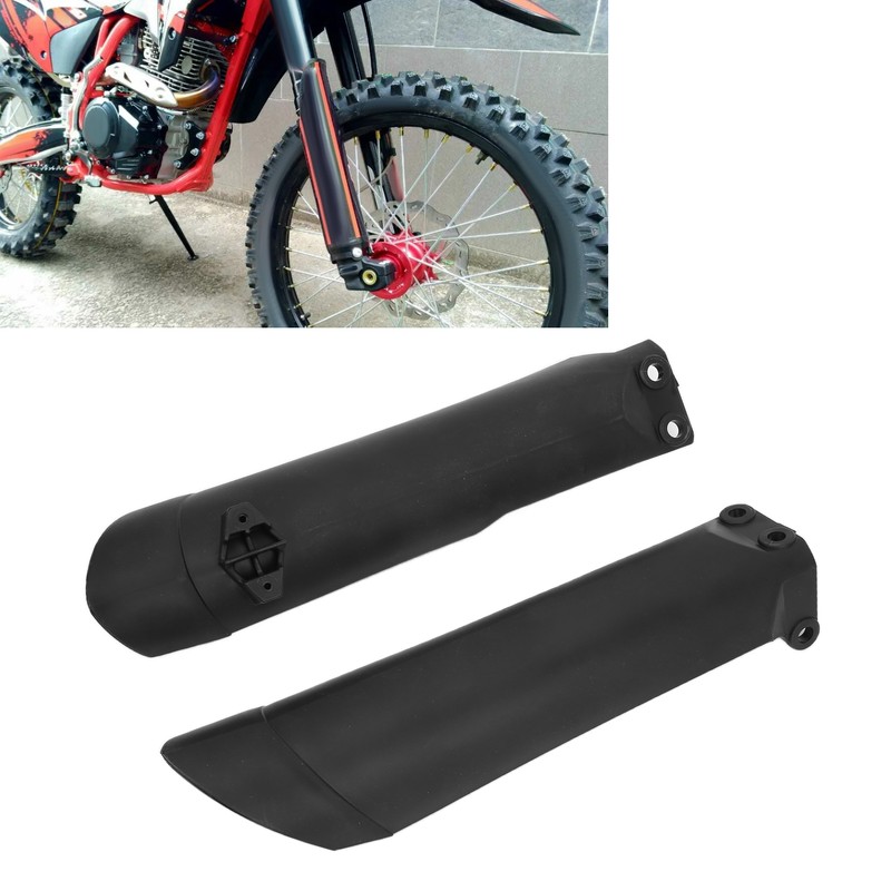 Motorcycle Front Shock Absorbing Protection Board Plastic Frame Guard Fork