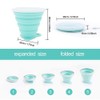 IYYI Collapsible Cups for Traveling, Silicone Collapsible Cups, Camping Mugs,