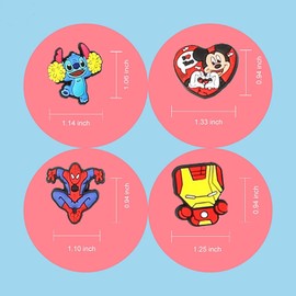 VGOTHE Mari Shoe Charms for Boys Girls, Different No-Repeat Shoes Decorations Accessories Kids Birthday Party Gifts (Style A)