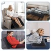 Qwirely Memory Foam Recliner Cushion with Leg Pillow for Elderly