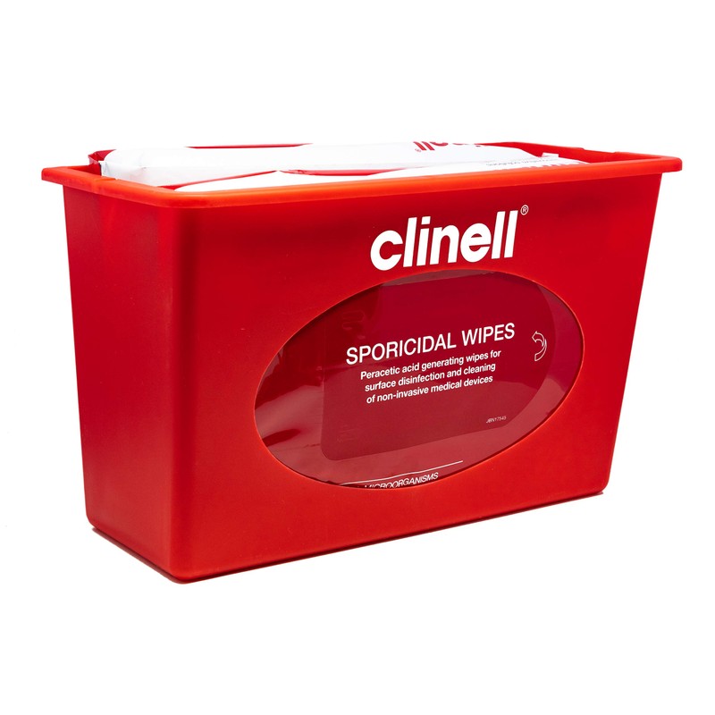 Clinell Wall Mount Dispenser - Wipe Dispenser - Easy to