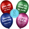 Rude balloons office leaving gifts for colleagues ideas good luck