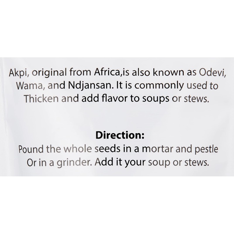 KOPABANA Organic Akpi Seeds | Djansang Spice | Odevi |