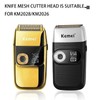 KEMEI 2026/2028 Foil Shaver Replacement Heads，Electri Shaver Cutter Blade Foil