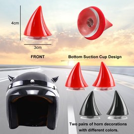Motorcycle Helmet Horns, Motorcycle Helmet Horns Corner Decoration, Motorcycle Helmet Devil Demon Horn, Suction Cup Horn Helmet Decoration, Motorcycle Helmet Horn, Helmet Horns Devil Horns with