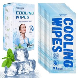 Cooling Body Wipes - Extra-Thick, No-Rinse Shower Wipes