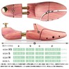 Wellnice Shoe Keeper Shoe Tree, Premium Red Cedar, 9.6 -