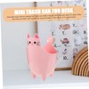 Alipis Compact Desk Trash Can Cat Design Bin for Dorm