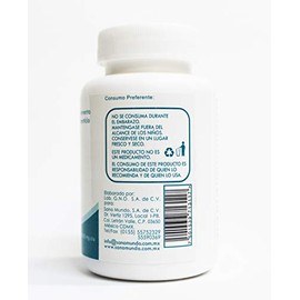 Magnesio (Gluconato) - Sano Mundo 60 Capsulas con 500 mg cu                                                                                           