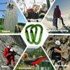 FVW 5 Pack Heavy Duty Climbing Carabiners,25KN UIAA Certified Auto