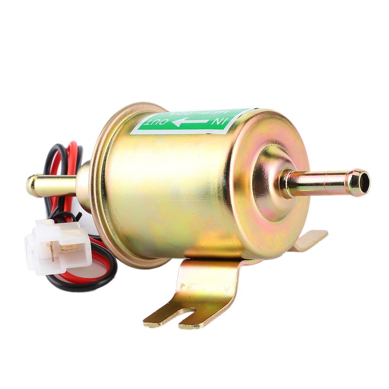 12V 3‑6 PSI Inline Gas Diesel Electric Fuel Pump Low