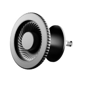 MagSafe Compatible Air Conditioner Vent Smartphone Holder with Microfiber Cloth for Cars, MagSafe Car Magnet, Car Smartphone Stand, Fall Prevention, 360 Degree Rotation, Compatible with All Types of