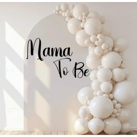 Mama to Be Sign - Mama to Bee Theme Backdrop Sticker,Mama to Be Baby Shower Party Decorations Decal, Baby Love Sign for Mummy, First Time Mom Gifts (Mama to Be Decal)