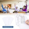 4 Pcs Checklist Chore Chart, Sliding Routine Chores Chart for