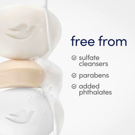Dove Jabón en barra de belleza original, 8 unidades para una piel suave y lisa, con 1/4 de crema hidratante de 3.75 onzas | Barra de belleza hidratant