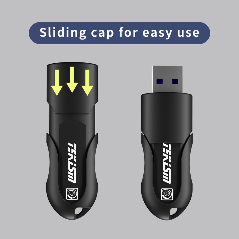 TEKISM 64GB 2 Pack USB 3.2 Gen 1 (USB 3.1)