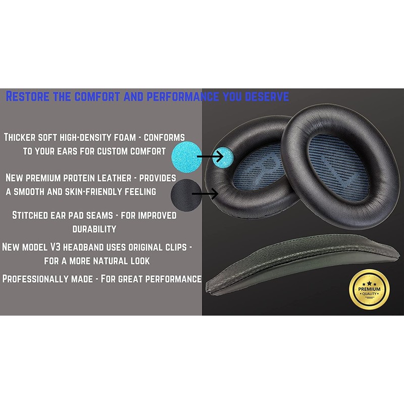 AHG SoundLink AE2 Ear Pads and SoundLink AE2 Headband pad