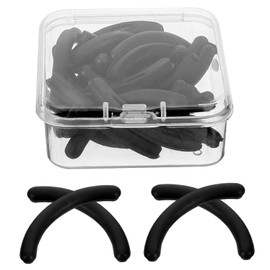 Healeved 24pcs Eyelash Curler Refills Lash Curler Rubber Refills Soft Replacement Pads for Women
