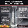 Dynatex 49494 All Purpose Thread Sealant with PTFE, -65 to