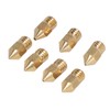 35 Pcs Set 3D Printer Nozzle Cleaning Kit MK8 Brass