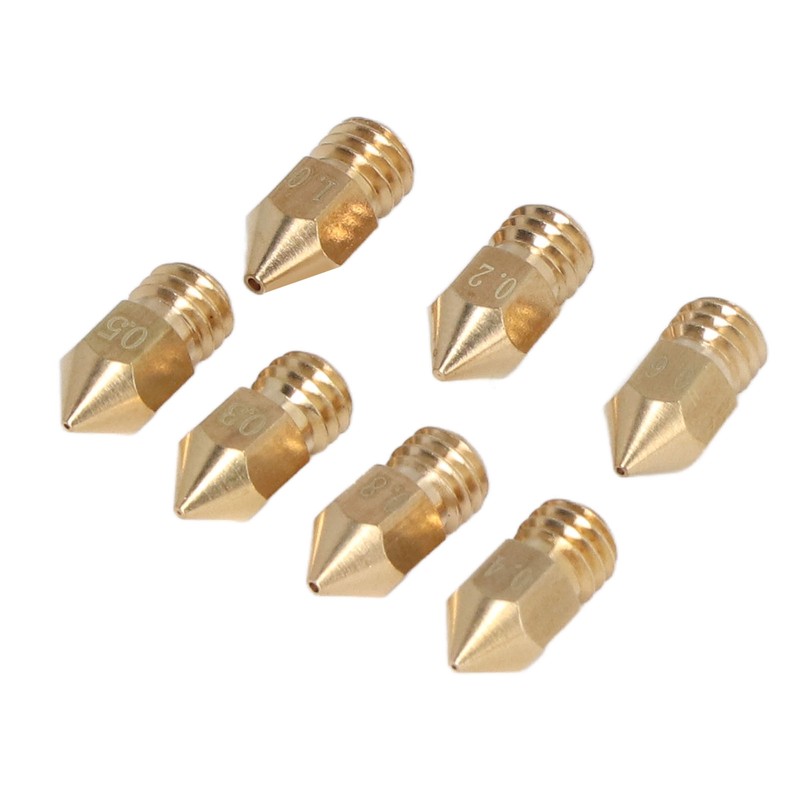 35 Pcs Set 3D Printer Nozzle Cleaning Kit MK8 Brass