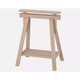 IKEA New Ikea MITTBACK Trestle birch 22 7/8x27 1/2/36 5/8 304.599.97 For desk