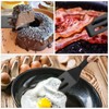 【2 Pack】Kunovo Small Spatula for Nonstick Cookware Mini Spatulas for