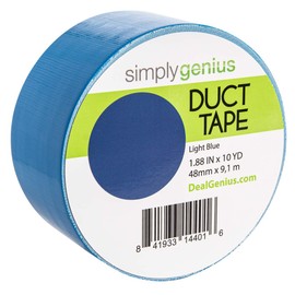 Simply Genius (Single Roll) Patterned Duct Tape Roll Craft Supplies for Kids Adults Colored Duct Tape Colors