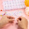 2590 Piece Letter Beads Set, Letter Beads A to Z,