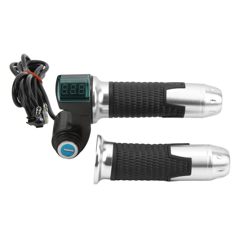 2PCS Electric Bicycle Throttle Handle Speed Control Throttle Grip with
