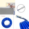 65ft x 1/4" Airless Paint Spray Hose, Blue Color Sprayer