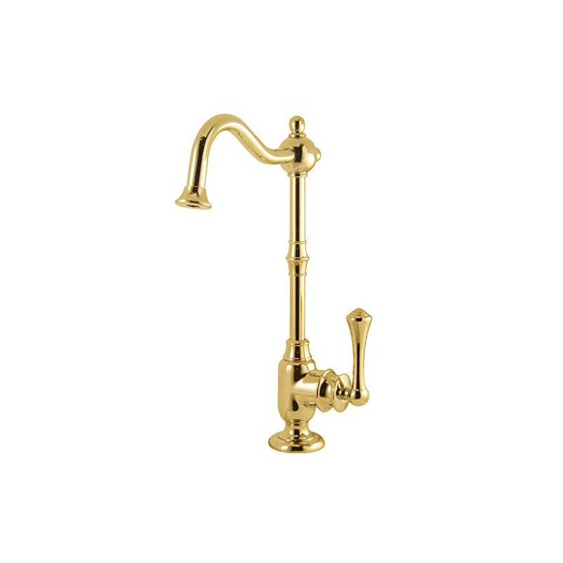 KINGSTON BRASS KS7392BL Vintage Cold Water Filtration Faucet, Polished Brass