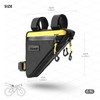 Rhinowalk Bicycle Triangular Bag 0.9L - Waterproof Frame Bag with
