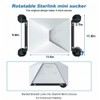 Starlink Mini Mount,4 Strong Suction Cup,for Car, Windows, Sunroofs,RVs