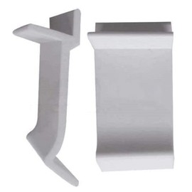 LIUDA Table Rim Clip Nylon Patio Table Furniture Clips 1.230" X .765" (White)