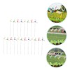Kisangel Spring Bed Fake Dragonfly Stake Decor 20pcs Dragonfly Garden