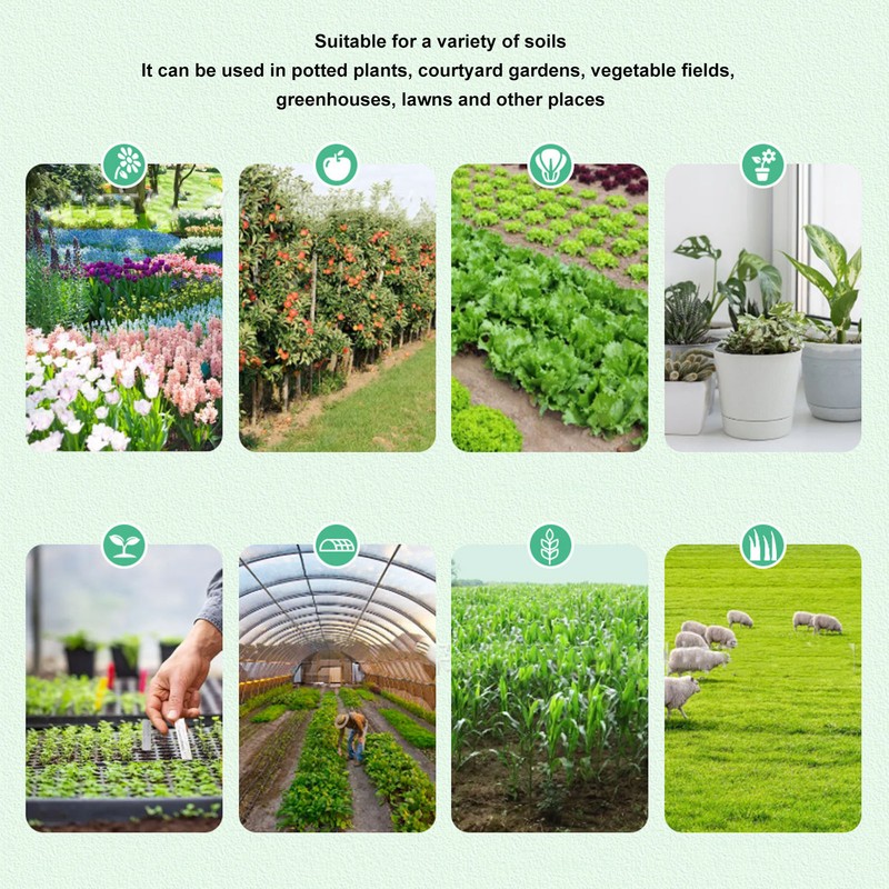 Soil Tester Moisture Light PH Temperature Humidity 5 in 1