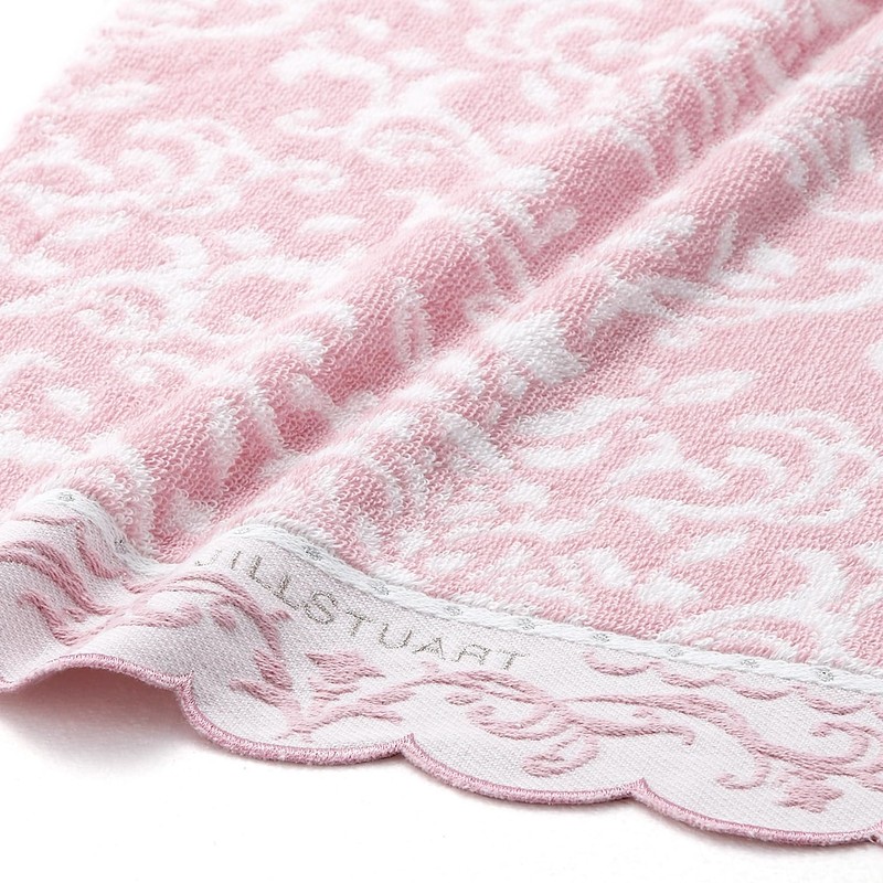 JILL STUART 58-3219250 Bloom Ornament, Towel Gift, Face Towel, 2P