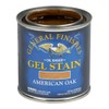 General Finishes Oil Base Gel Stain, 1/2 Pint, American Oak